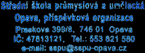 e mail: sspu@sspu-opava.cz, www.sspu opava.cz Přehledy známek a obálek pro komisi. Příprava maturitních místností U112, U118, aula. Třídní učitel.