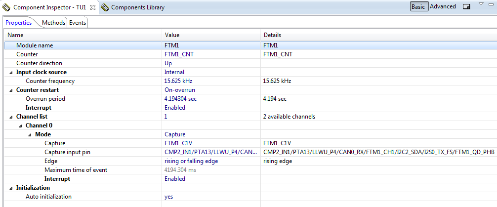 Freescale a obsahuje podpůrné knihovny. Knihovny jsou vytvořeny pro jednotlivé typy desek, jak ukazuje Obrázek 38.