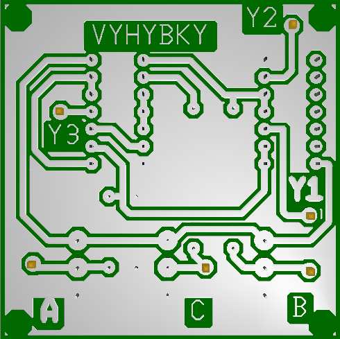 Tisk výkresů Předloha pro výrobu PCB