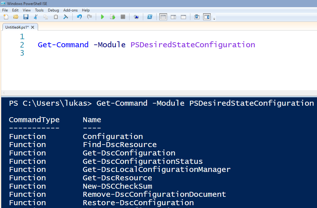 Modul PSDesiredStateConfiguration