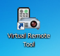 3. Praktické funkce Krok 3: Spuštění programu Virtual Remote Tool Spuštění pomocí ikony zástupce na ploše Poklepejte na ikonu zástupce na ploše v systému Windows.