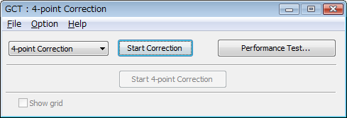 3. Praktické funkce Promítání obrazu z úhlu (Funkce Geometric Correction Tool v Image Express Utility Lite) Funkce Geometric Correction Tool (GCT) umožňuje korekci zkreslení obrazu promítaného