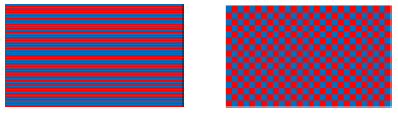 užívanými u polarizační stereoskopie. Signál pro projektor či displej je ve formě tzv. checkerboardu. Jde o podvzorkovaný obrazový signál s šachovnicovým vzorem.