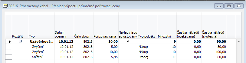 15. Pokus ve výše uvedeném okně využijete tlačítko Vyrovnání-> Vyrovnané položky a stojíte kurzorem na položce s typem dokladu Prodejní objednávka a typem položky Prodej dostaneme : Zde je vidět, že