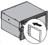 Přehrávání z USB disku USB disk lze připojit do příslušného konektoru na čelním panelu přehrávače, jak je ilustrováno na obrázku vpravo. Přehrávání bude zahájeno automaticky.