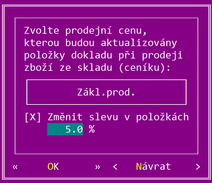 Vydané faktury přenesena odpovídající sleva.