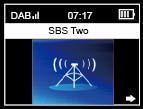 2. DAB IR4000DAB / Český instruktážní manuál Stlačte tlačítko MENU stlačte tlačítko LEFT nebo RIGHT pro výběr režimu DAB/DAB+ stlačte tlačítko SELECT pro vstup do režimu DAB/DAB+(Automaticky vyhledá