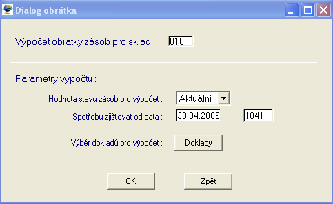 Pro výpočet této analýzy jsou určeny obdobné funkce jako pro výpočet analýzy zásob dle ID položek Analýza zásob dle výrobních údajů I a II.