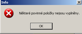 POPIS PROSTŘEDÍ KLIENTA OFFLINE FORMULÁŘE Kontrola správného vyplnění formuláře 4.10 Popis položek záložky Poznámky a komentáře V této záložce jsou poznámky k projektu.