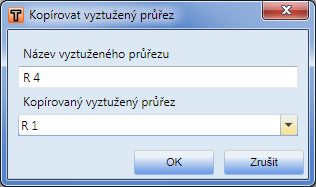 Uživatelská příručka 27 5.6 Karta Vyztužený průřez Je-li IDEA RCS spuštěn z nadřazené aplikace, není tato karta dostupná. Tlačítka na kartě Vyztužený průřez slouží pro přidání, zkopírování popř.