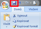 2. Pracujeme se souborem (sešitem) a listem 2.1. Nový sešit STUDIJNÍ MATERIÁL Pracovník/pracovnice v přímém styku se zákazníkem Nový sešit rovná se nová pracovní plocha a také nový soubor.