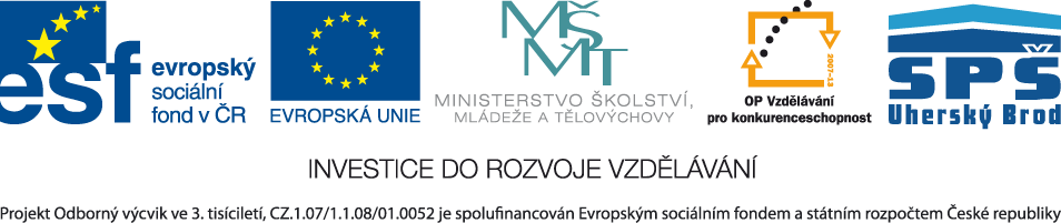 Projekt: ODBORNÝ VÝCVIK VE 3. TISÍCILETÍ Téma: 2.10. Obor: Autokarosář Ročník: 2.