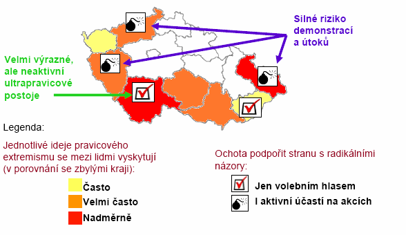 Reziduální hodnoty Kraj I aktivní účastí Jen volebním hlasem Praha -2,2 0,0 Středočeský 0,3-4,1 Jihočeský 1,6 2,4 Plzeňský 3,1-1,6 Karlovarský -1,1-1,5 Ústecký 5,1-1,7 Liberecký -0,6 1,6