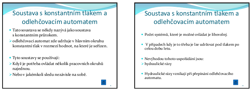 Příloha 1: Hydraulická soustava