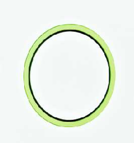 H8996460000001 kroužek zelený plast zelený transparentní plast pro splachovací tlačítko PL8 8.9364.