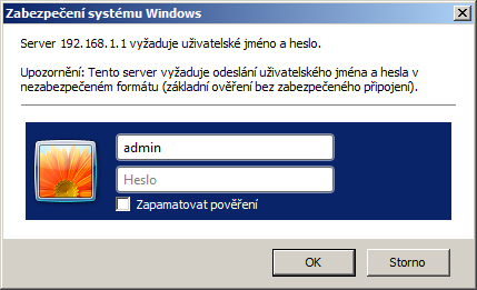 routerlogin.net nebo http://www.routerlogin.com, případně přímou číselnou adresu zařízení, která je ve výchozím stavu přednastavena na http://19