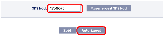 6. Autorizace příkazů a žádostí pro Banku 6.1.