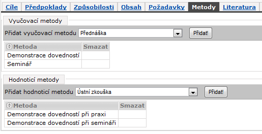 Program předmětu Tato část je určena pro vyplnění sylabu předmětu. Je přístupná vyučujícím a uživatelům s rolí katedra.