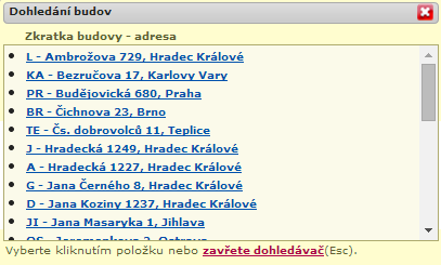 Vypsání nového termínu V portletu Vypsání termínu zkoušky vyplňte katedru, předmět a akademický rok (katedra a rok jsou přednastaveny), klikněte na tlačítko Další krok zadání. 1.