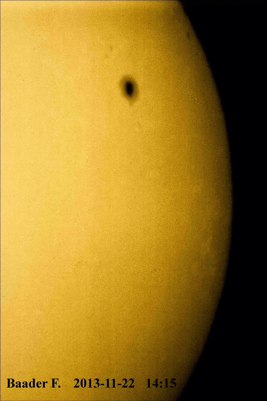 4.4 Baaderova folie 2013-11-22 14:15 UT Obr.