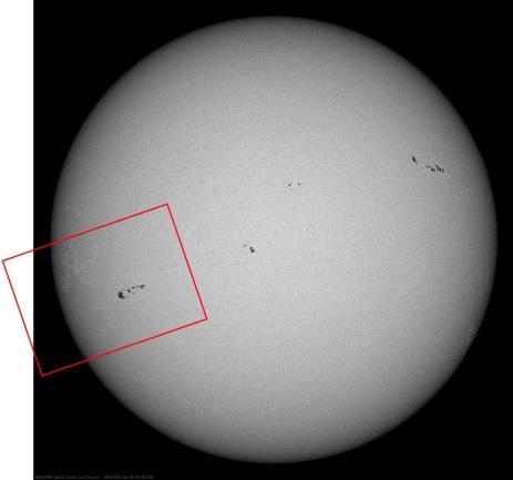 Obr. 59: SDO/HMI 2014.03.10_15:19:30_TAI Obr.