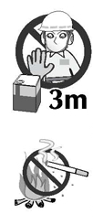 For safe operation 1. Do not use the machine while being tired, ill or under influence of alcohol or other drugs. 2.