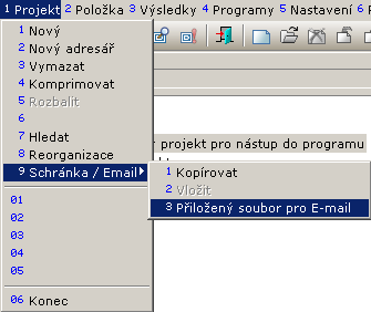 programů jako je například Word Pad. V programu výstupy je mimo jiné postaráno o katalog stavebních prvků a adresy.