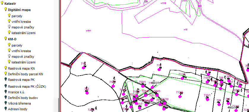 1. Základní informace LPIS mohu použít k zobrazení dat katastru nemovitostí a dohledávání vlastnických vztahů k půdě.