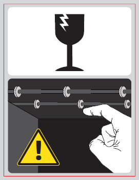 tiskárny. Výstražné nálepky Nálepka Vysvětlení Nebezpečí zasažení elektrickým proudem. Ohřívací moduly jsou napájeny nebezpečným napětím. Před prováděním oprav odpojte napájecí kabel.