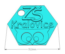 2 PRAKTICKÁ ČÁST 2.10 NÁVRHY NA VÝROBU Vybrala jsem náměty, které žáky nejvíce zaujaly, jejichž výroba v programu SketchUp je vhodná i pro začátečníky a doba tisku se pohybuje kolem jedné hodiny.