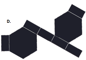 Origami Nets 6., 7., 9. ročník 4. ÚKOL: Který z následujících obrázků NENÍ sítí hranolu?