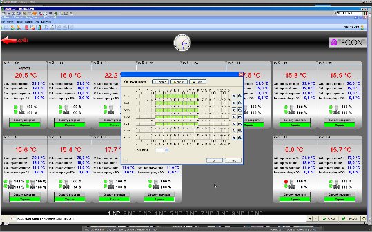 centralized wireless control of