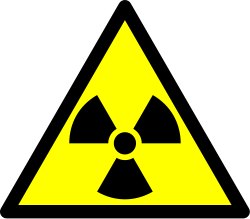 Bezpečnost při práci s radioaktivními materiály Symbol označující zdroj ionizujcího záření nebo prostor, kde se takové zdroje vyskytují Zákon č. 18/1997 Sb.