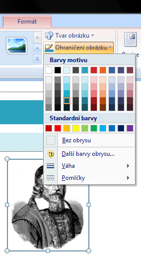 Jakmile s obrázkem ručně pohneme, budeme ho většinou muset opět nechat zarovnat doprava.) 5. V odborné práci by obrázek měl mít titulek.