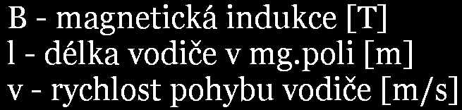 Dráhou, po které se vodič pohybuje, nemusí být vždy přímka, ale často jí představuje kružnice => nejběžnější generátory el.