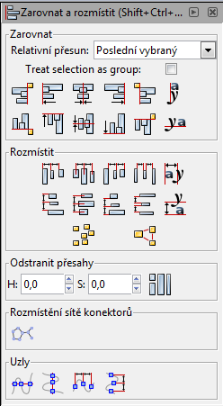 PROSTŘEDÍ, NÁSTROJE A FUNKCE EDITORU INKSCAPE 2.3.6 OBRÁTIT OBJEKT Možnost obrácení objektu je vhodná např. při vytváření zrcadlové kopie již hotového objektu.