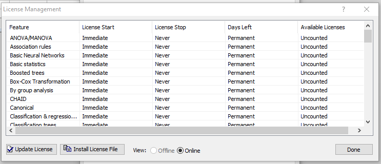 4. Licence Management a.