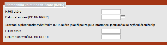 HJHS skóre nově HJHS skóre,