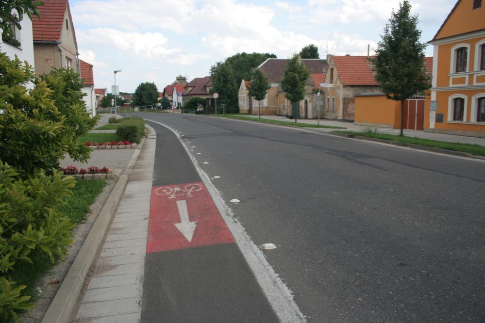 Vedení cyklistické dopravy v hlavním dopravním prostoru je základním integračním opatřením pro cyklisty v hlavním dopravním prostoru, který vhodně přerozděluje prostor tak, že cyklistům poskytuje