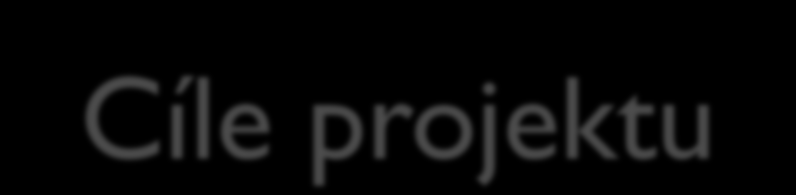 Cíle projektu vybavit pedagogy škol při zdravot.