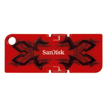 SanDisk FleshPen Cruzer Fit SanDisk Cruzer Pop Paint Jednoduše ukládejte své oblíbené snímky, hudbu a videa na Cruzer Fit USB flash disk.