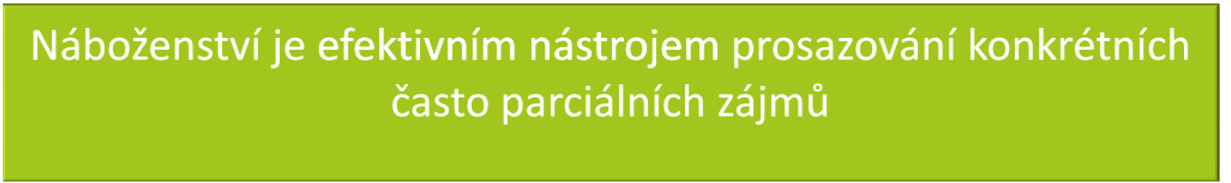 Pragmatismus Američané spojují náboženství s