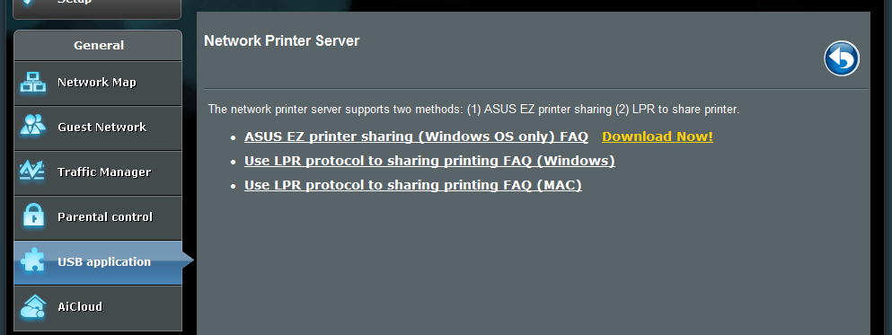 POZNÁMKA: Funkci tiskového serveru podporuje operační systém Windows XP, Windows Vista a Windows 7. Pokyny pro nastavení režimu sdílení tiskárny EZ: 1.