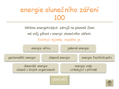 Pobaví Vás obrázky rozpohybované animacemi či drobná zvonivá zvuková kulisa. Texty na některých snímcích jsou doplněny odkazy na webové stránky s dalšími informacemi k tématu.