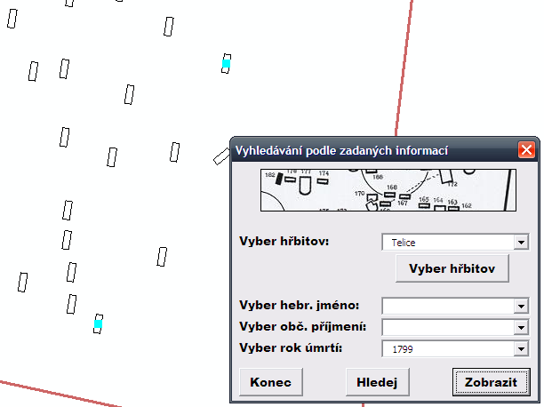 náhrobku Příloha 2: Použití formuláře