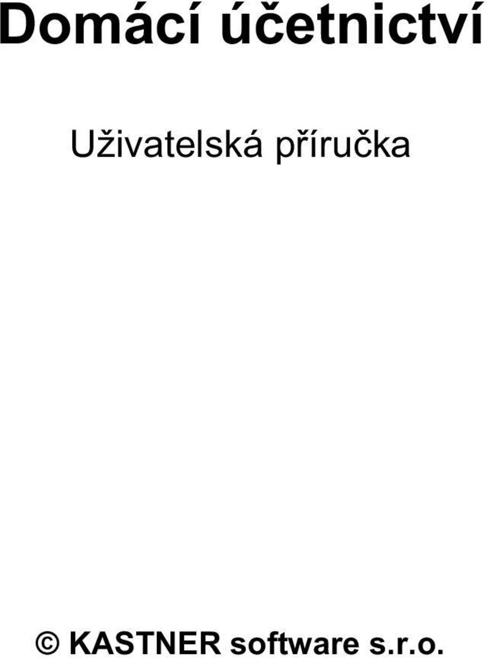 Uživatelská