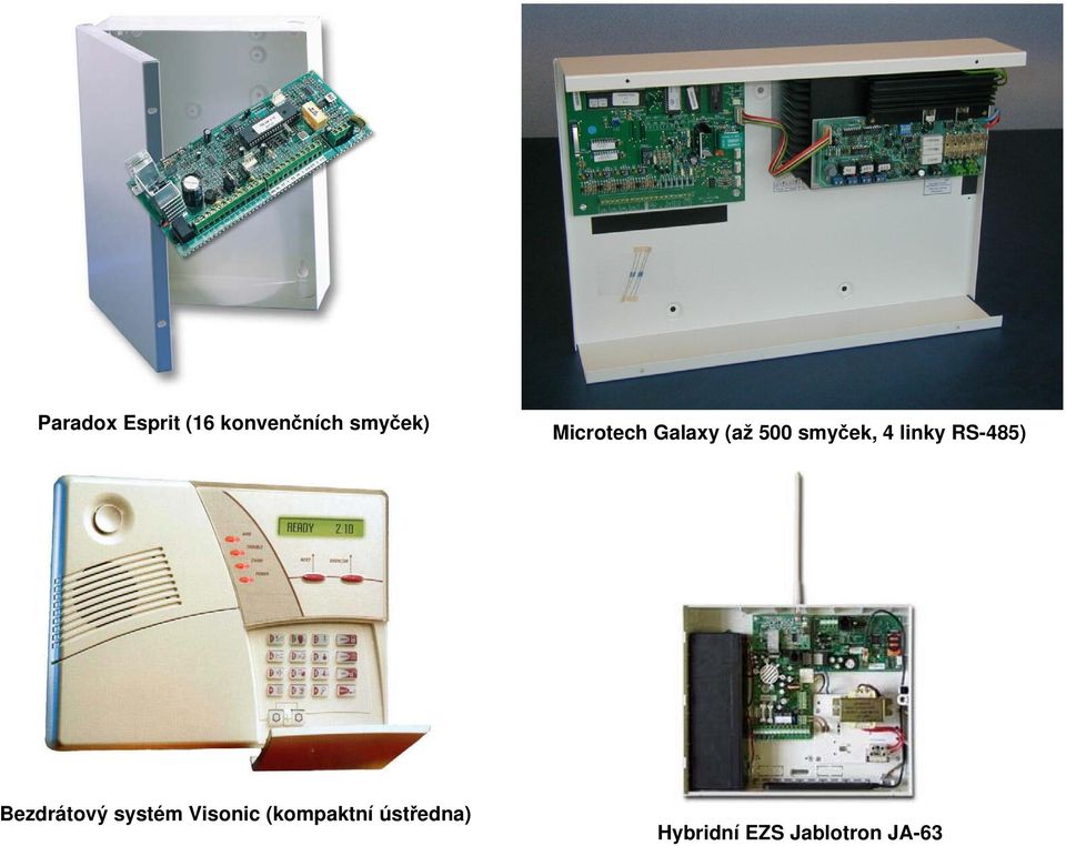 RS-485) Bezdrátový systém Visonic