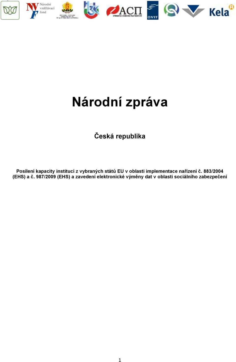 nařízení č. 883/2004 (EHS) a č.