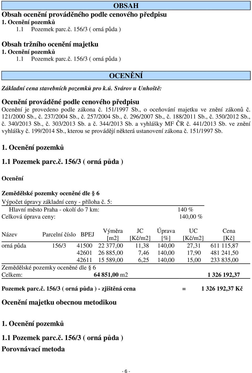 , č. 296/2007 Sb., č. 188/2011 Sb., č. 350/2012 Sb., č. 340/2013 Sb., č. 303/2013 Sb. a č. 344/2013 Sb. a vyhlášky MF ČR č. 441/2013 Sb. ve znění vyhlášky č. 199/2014 Sb.