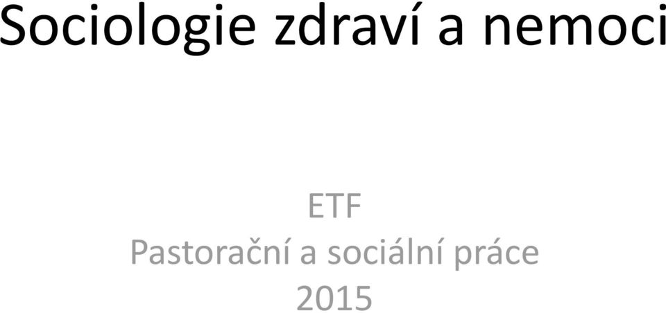 ETF Pastorační